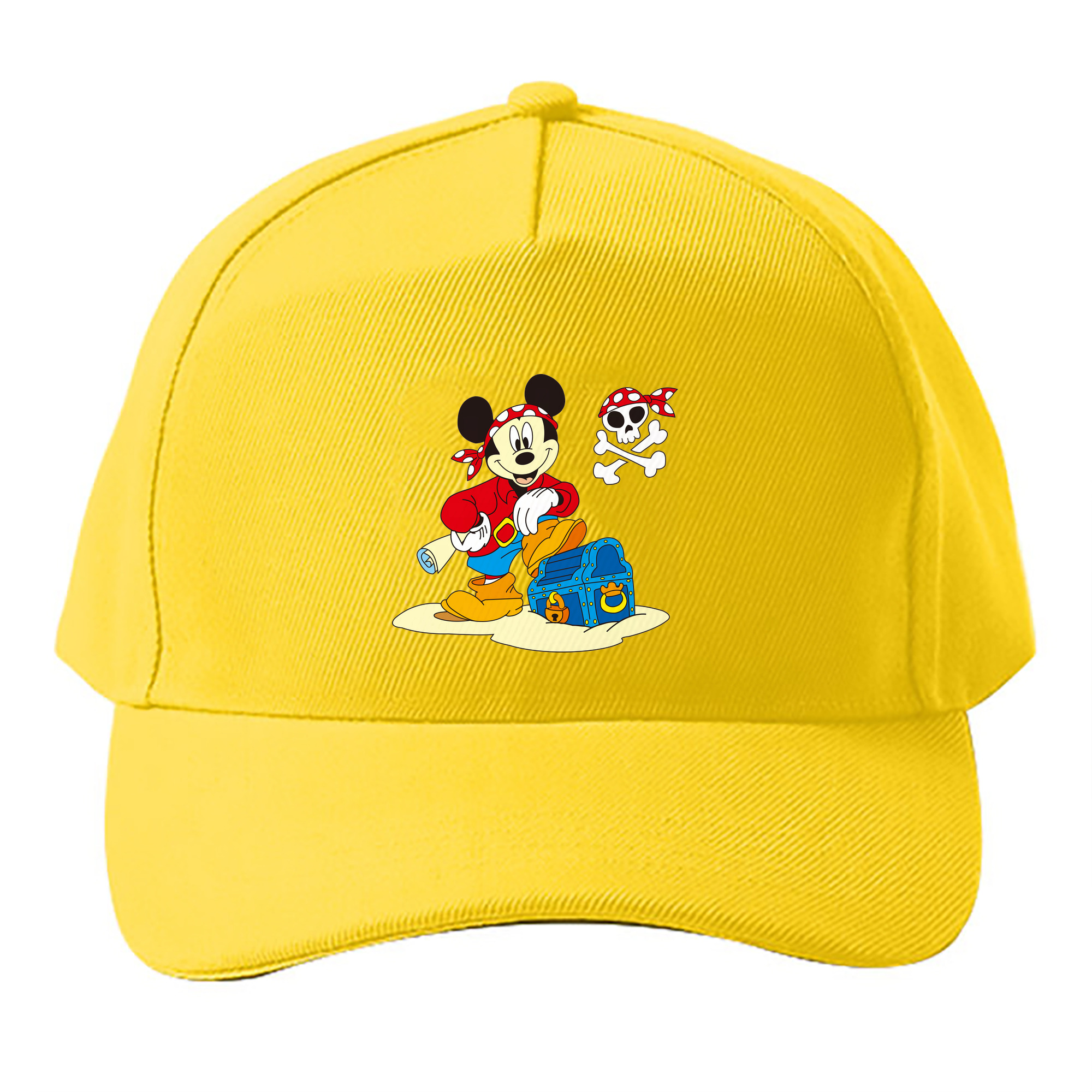 （画像用） ミッキーマウス Mickey Mouse ベースボールキャップ 綿100％ 男女兼用 帽子 スポーツ